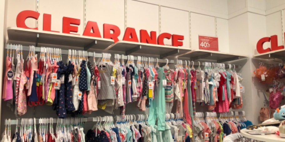 50% Off Carter’s Clearance Sale | Bodysuits, Rompers, & More Baby Clothes from $2