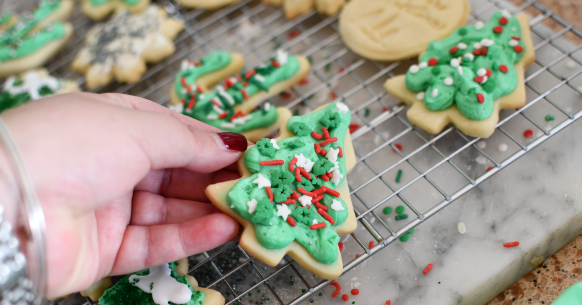 christmas cookie sheet molds