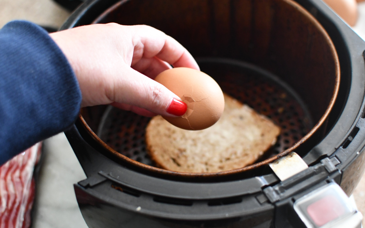 Egg Toast In The Air Fryer Breakfast Hack Makes Mornings Easy