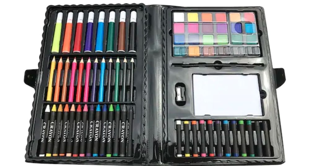 Creatology 100-PIECE Kids Art Set Markers Paints Crayons Pencils New/Open  Box