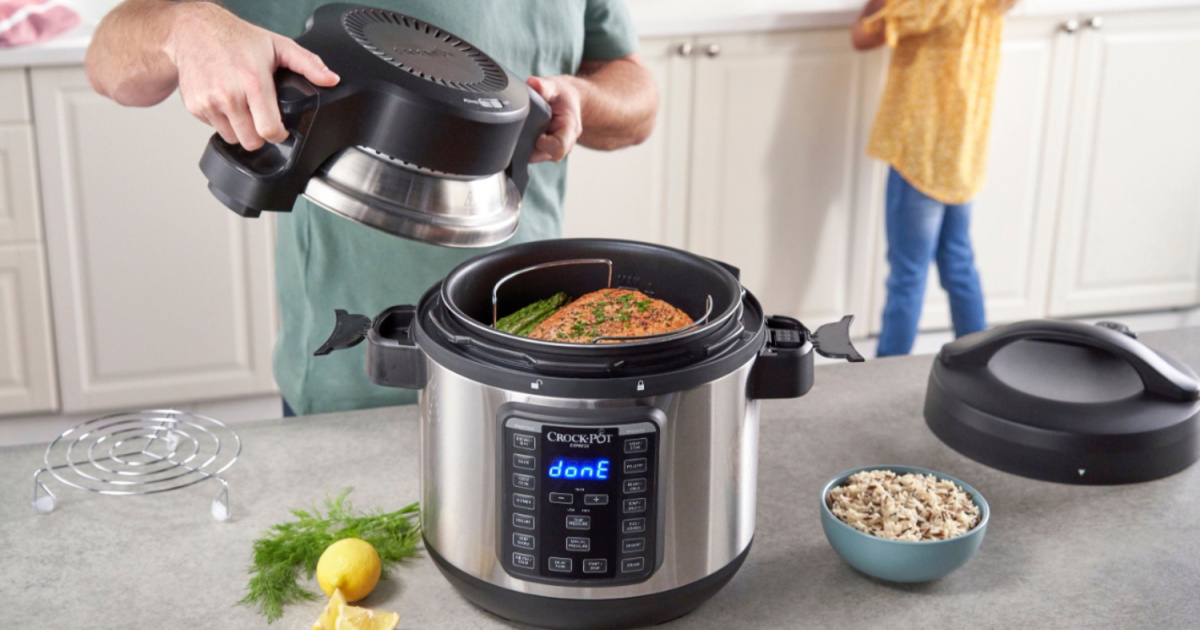 Crock-Pot 8-Quart Pressure Cooker w/ Lid Only $79.99 Shipped Amazon $200)