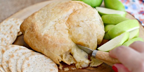 Baked Brie in Puff Pastry | 3 Ingredient Appetizer Recipe
