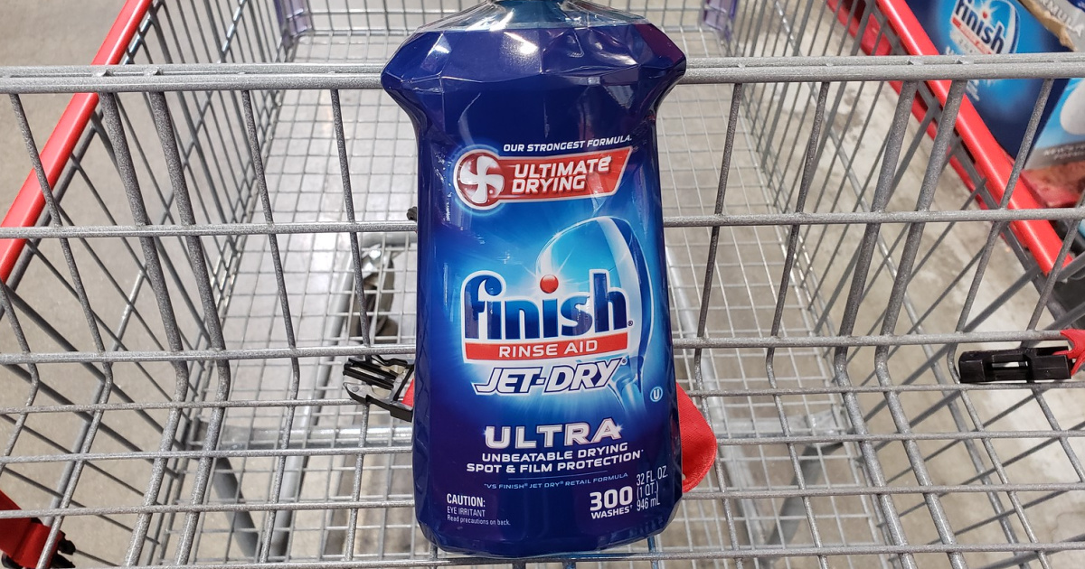 Finish Jet-Dry Dishwasher Rinse 32oz Bottle from $6 on SamsClub.com  (Regularly $11)