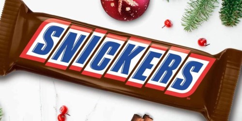 Giant Snickers Candy Bar Only $7.50 on Amazon + Up to 40% off More Candy