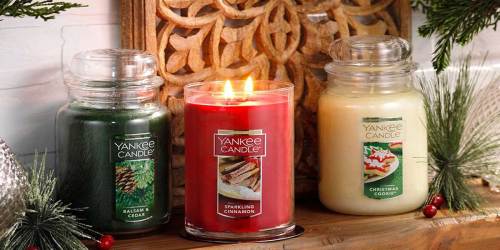 Yankee Candle Day Sale Live Now – Medium Jar & Tumblers Just $9 (Regularly $26.50!)