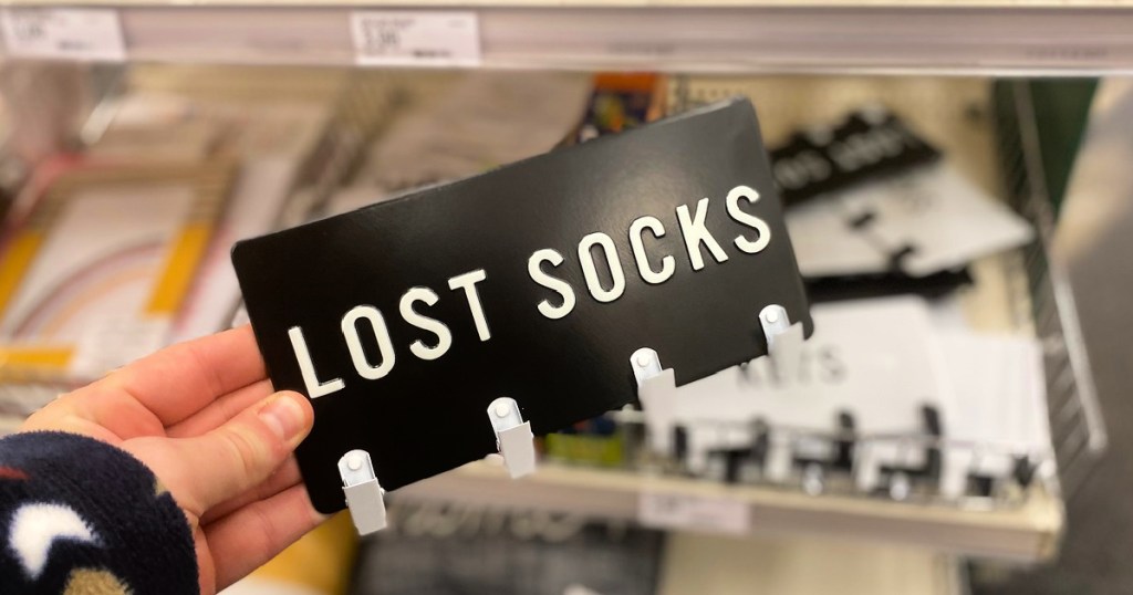 lost socks holder at target