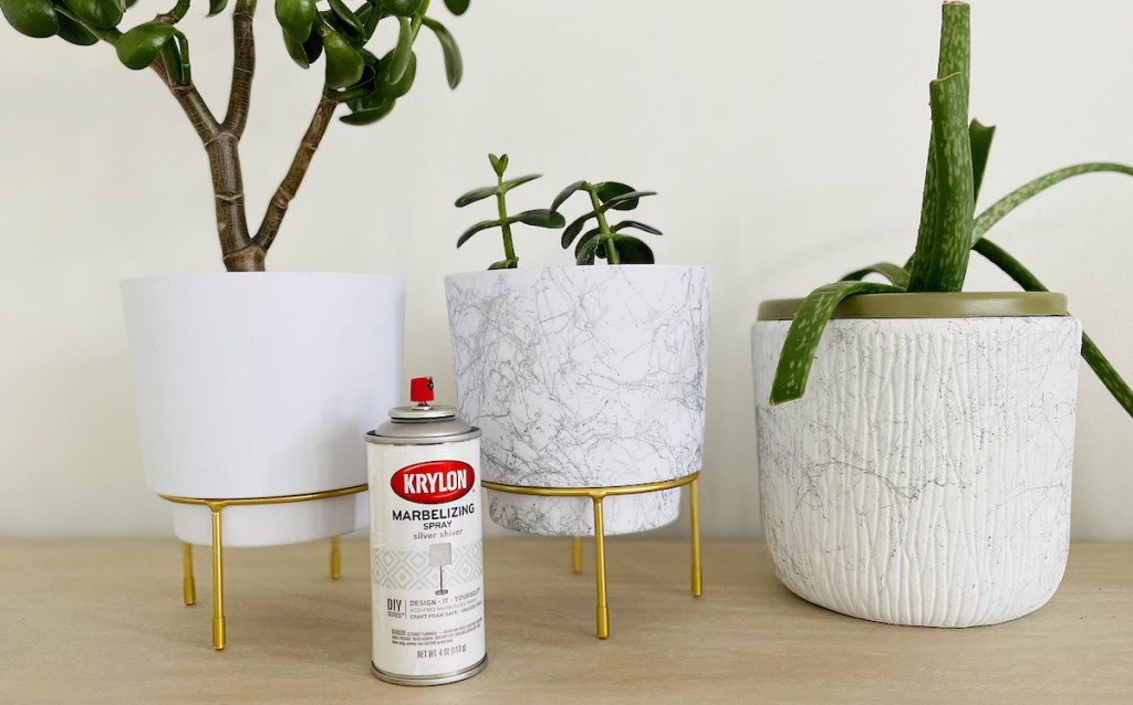 Use Marble Spray Paint to Transform Anything - Easy DIY | Hip2Save