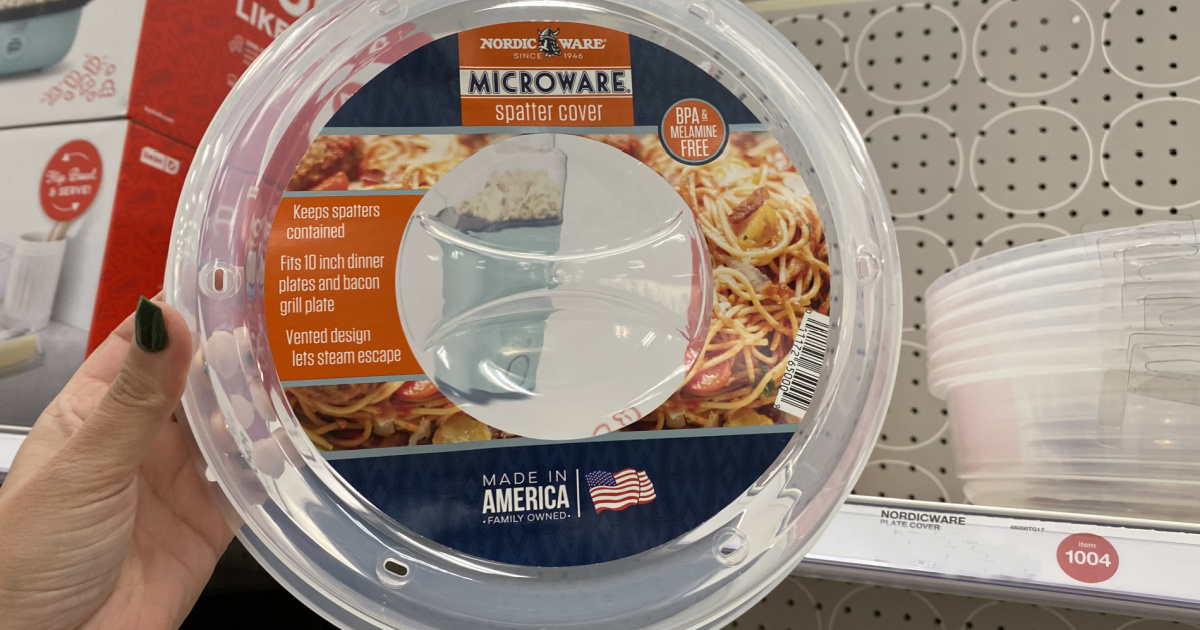Nordic Ware Microwave Cover ONLY $1.82 on Walmart.com, Keeps Microwaves  Splatter-Free