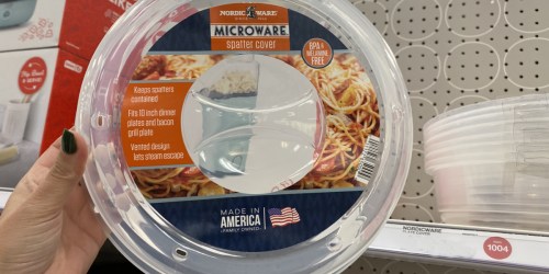 Nordic Ware Microwave Splatter Cover Only $1.74 on Walmart.com