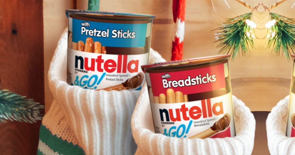 Nutella Snack Packs 12Count Only 6.75 Shipped on Amazon (Just 56