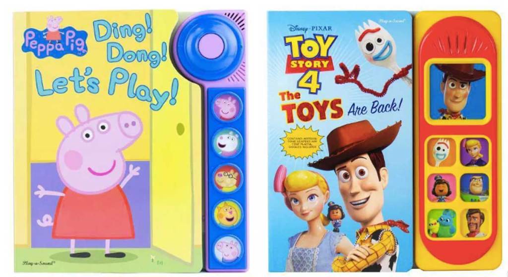 pig and toys story books with sound
