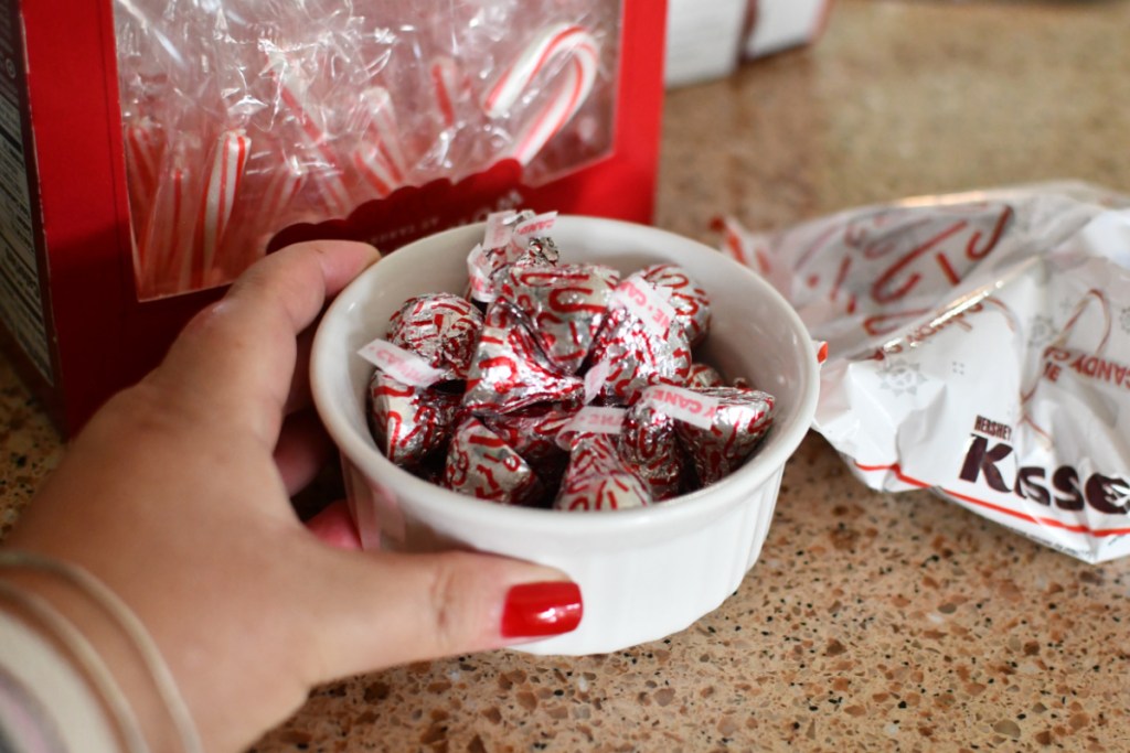 peppermint chocolate kisses