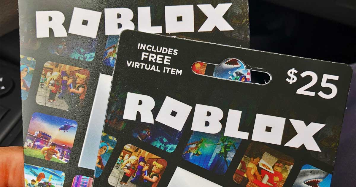 Roblox $25 Gift Card , 1 each