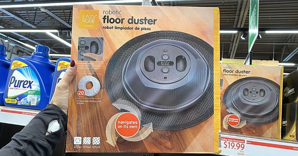 Robotic Floor Duster + Cleaning Only $19.99 at