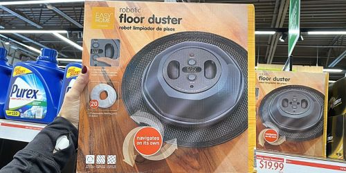 Robotic Floor Duster + 20 Cleaning Pads Only $19.99 at ALDI