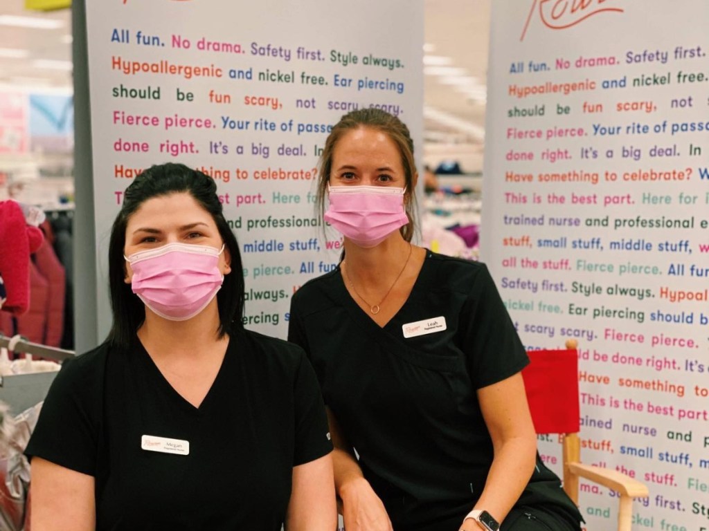masked nurses at Target