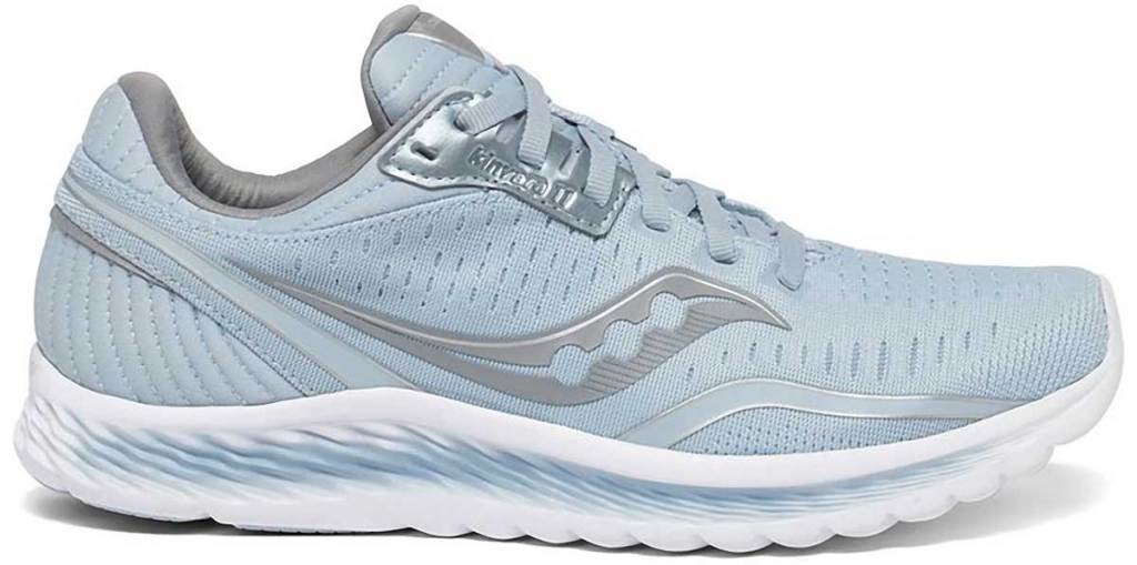 women's running shoe in baby blue