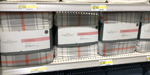 Flannel Sheet Sets From $11 on Target.com (Regularly $20)