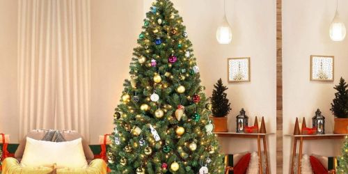 Pre-Lit 7.5′ Artificial Christmas Tree Only $98.99 Shipped on Wayfair.com (Regularly $280)