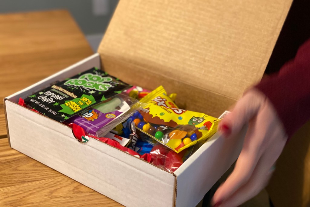 woodstock candy box