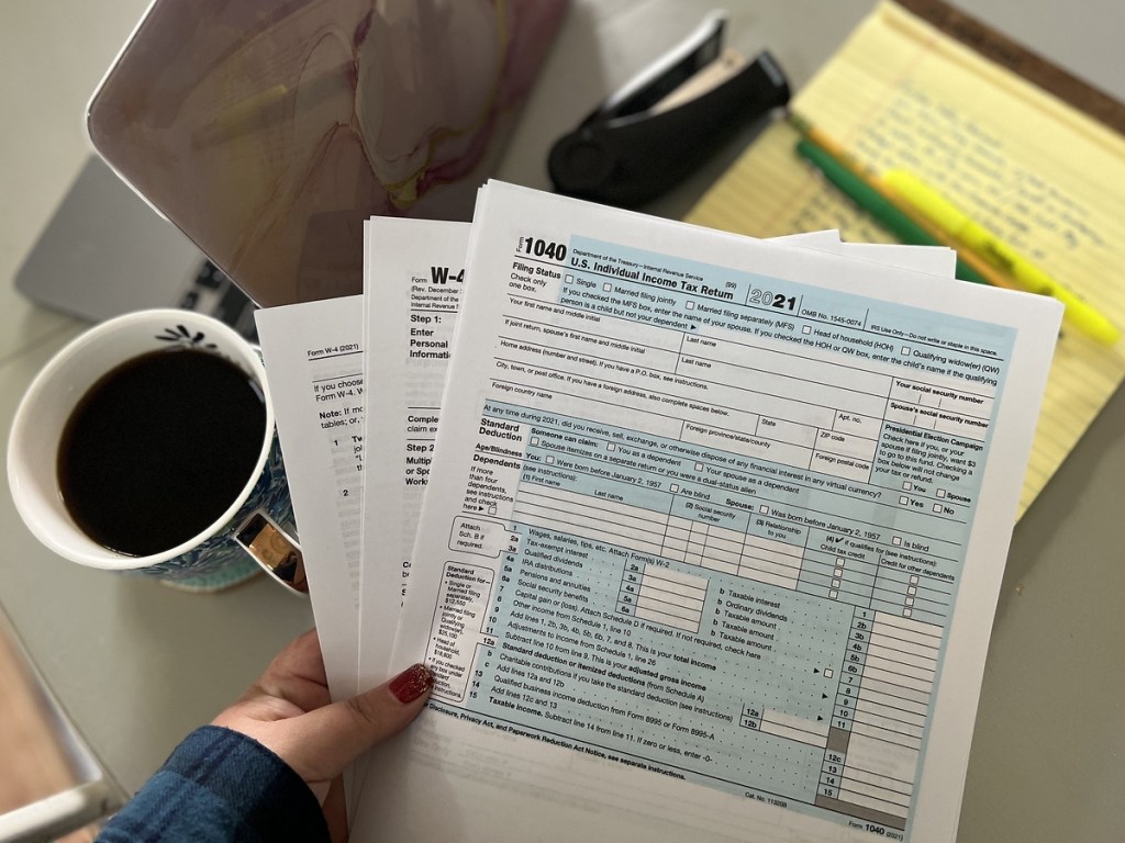holding tax forms