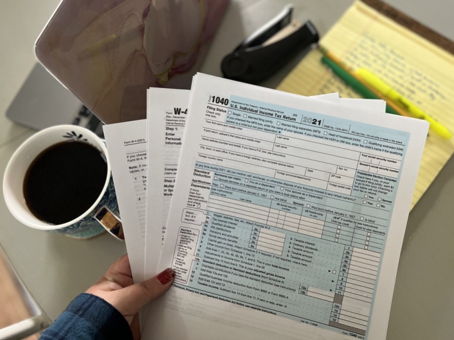 holding tax forms
