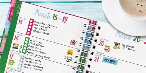 Reminder Binder Hardcover Planner Only $9.97 Shipped | Includes Over 350 Stickers