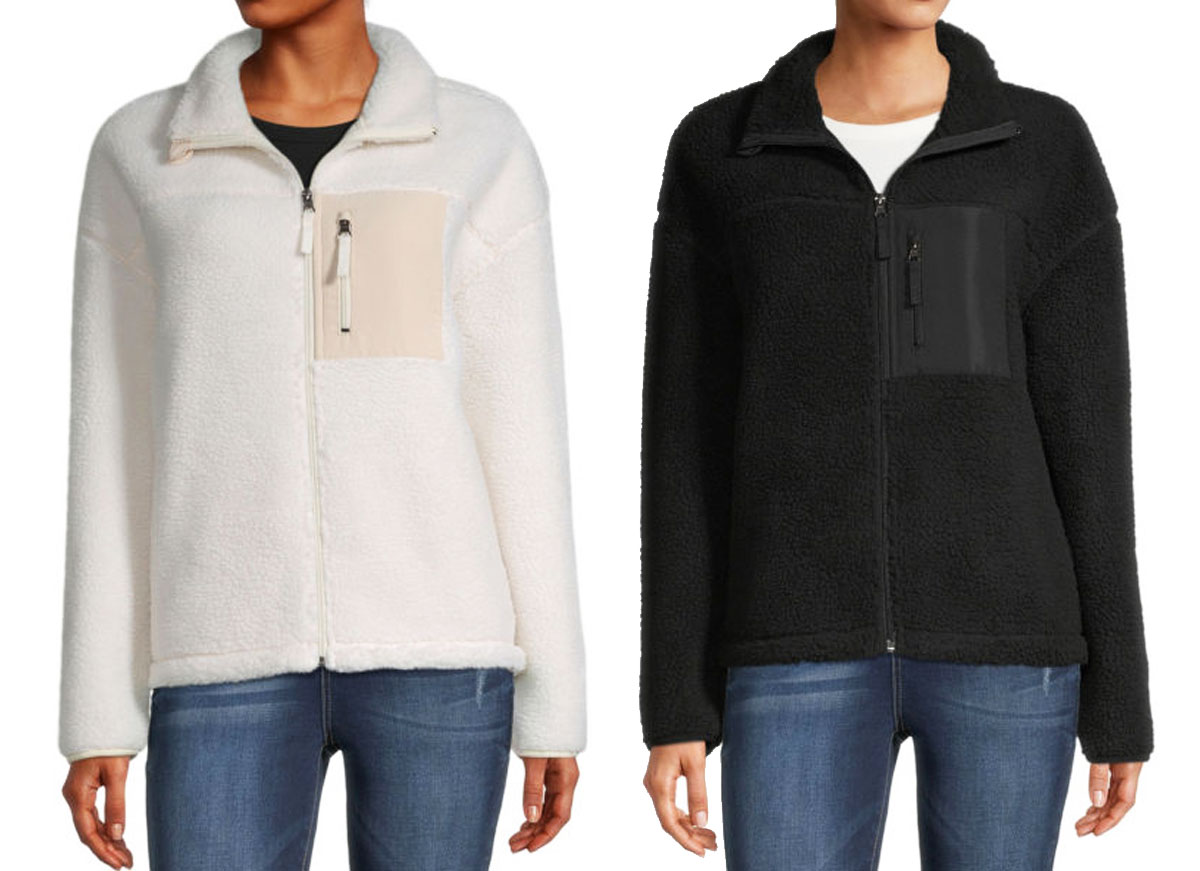 jcpenney fuzzy jacket