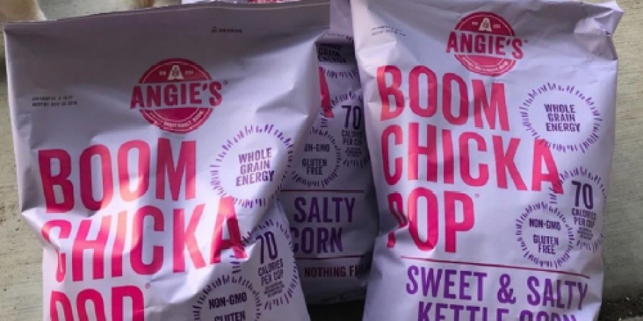 Angie’s BOOMCHICKAPOP Kettle Corn Bags Only $1.49 Each Shipped on Amazon