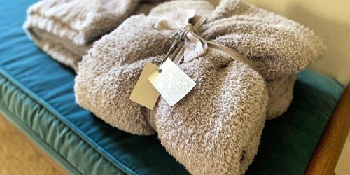Barefoot Dreams Throw Blankets from $44.98 on NordstromRack.com (Regularly $98)