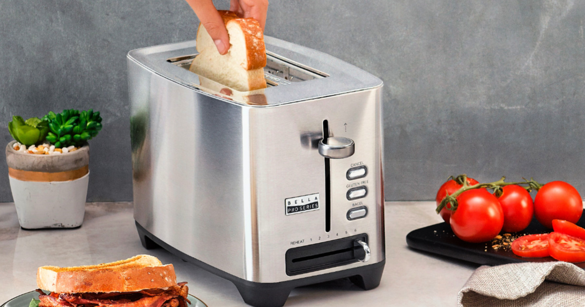 Bella Pro 2-Slice Toaster w/ Gluten-Free Setting Only $19.99 Shipped on BestBuy.com (Regularly $50)
