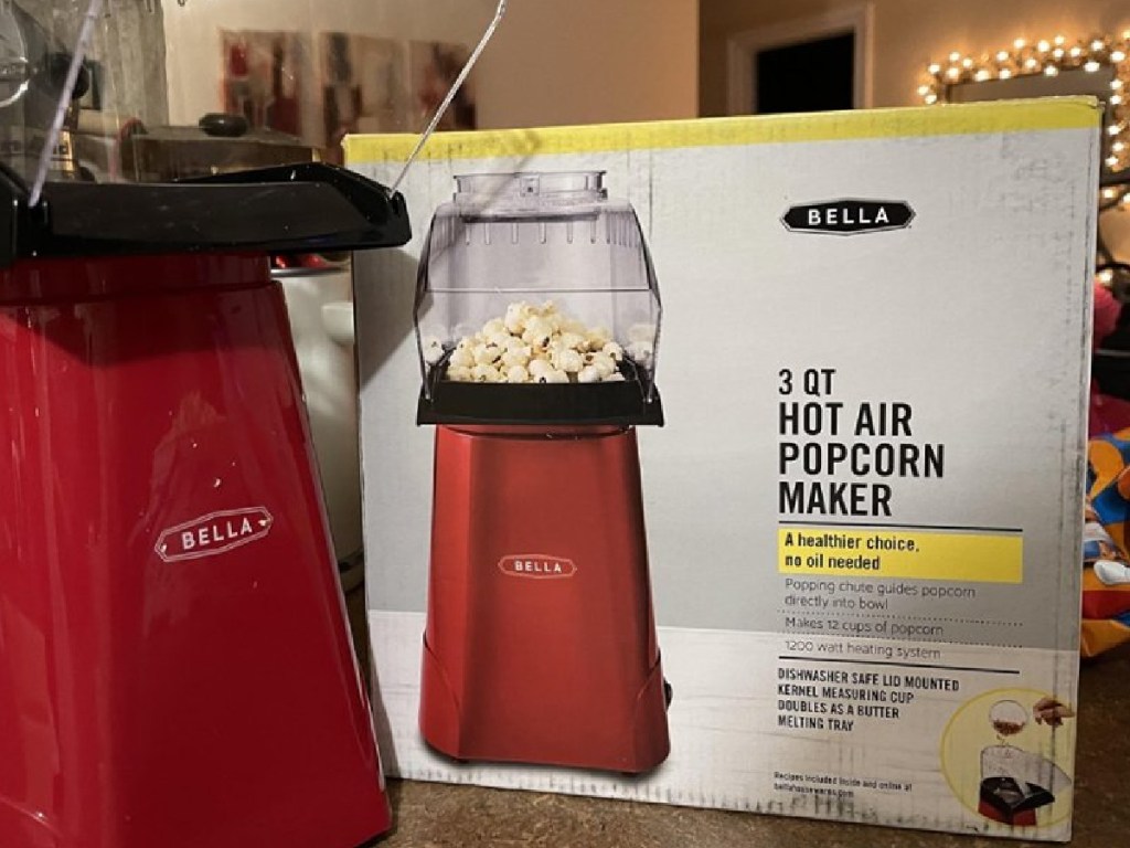 bella red popcorn maker