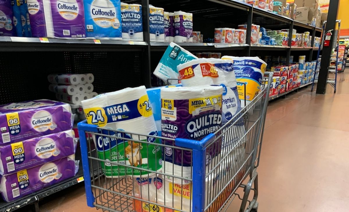 Where To Buy Toilet Paper In Bulk The TP Craze Continues Hip2Save Cart 