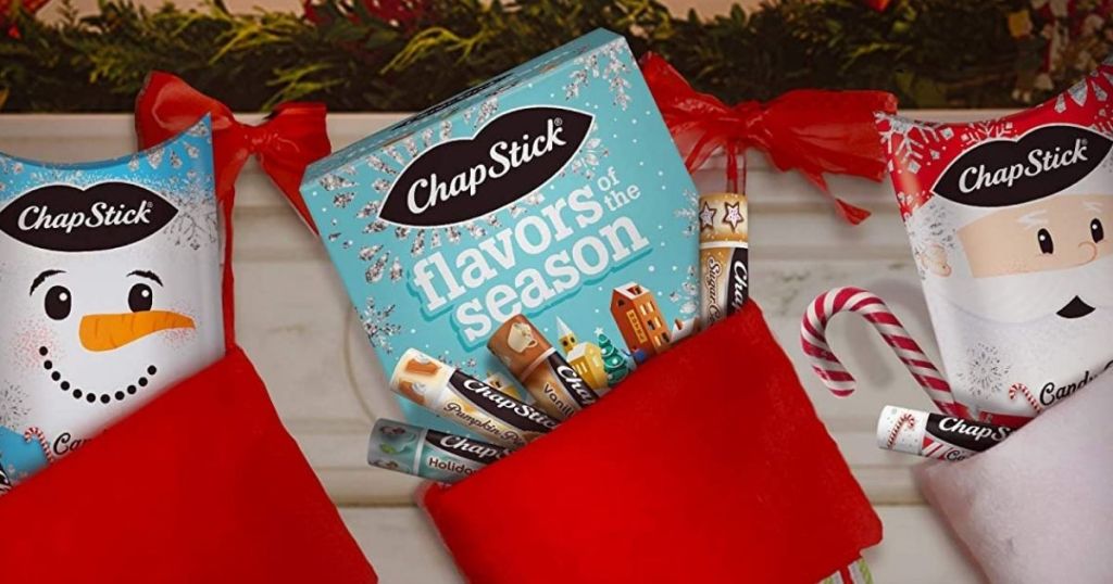 ChapStick gift sets in stockings