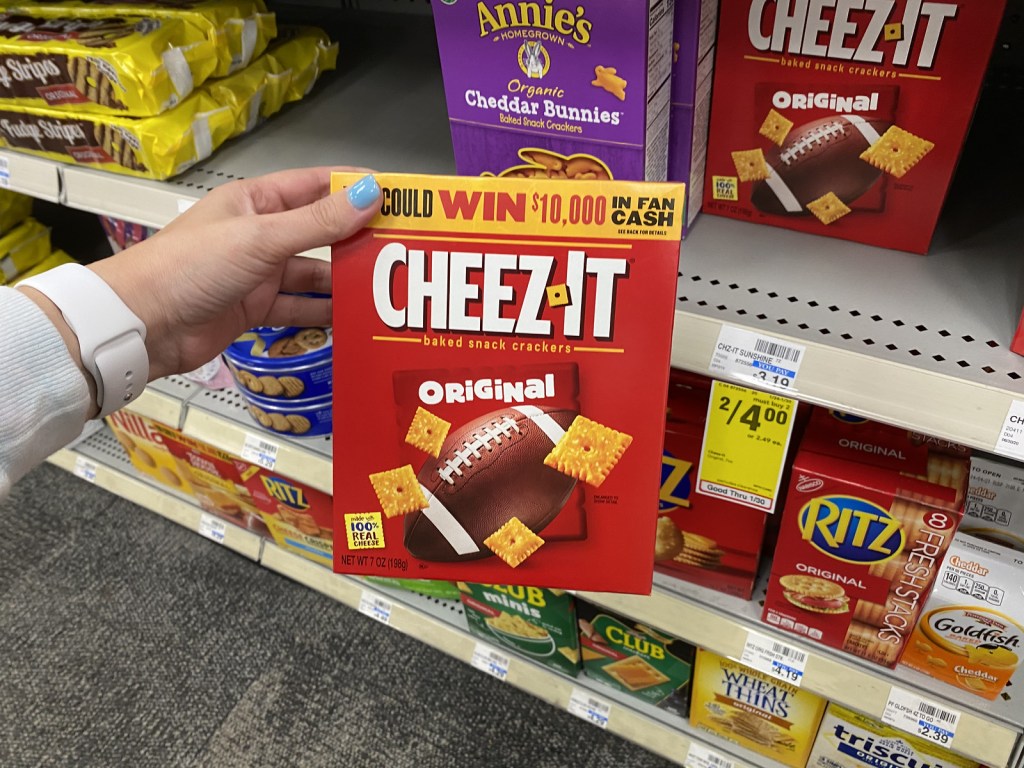 New CheezIt Coupon = Deals at CVS & Target + 14 Free Days of Xbox Game