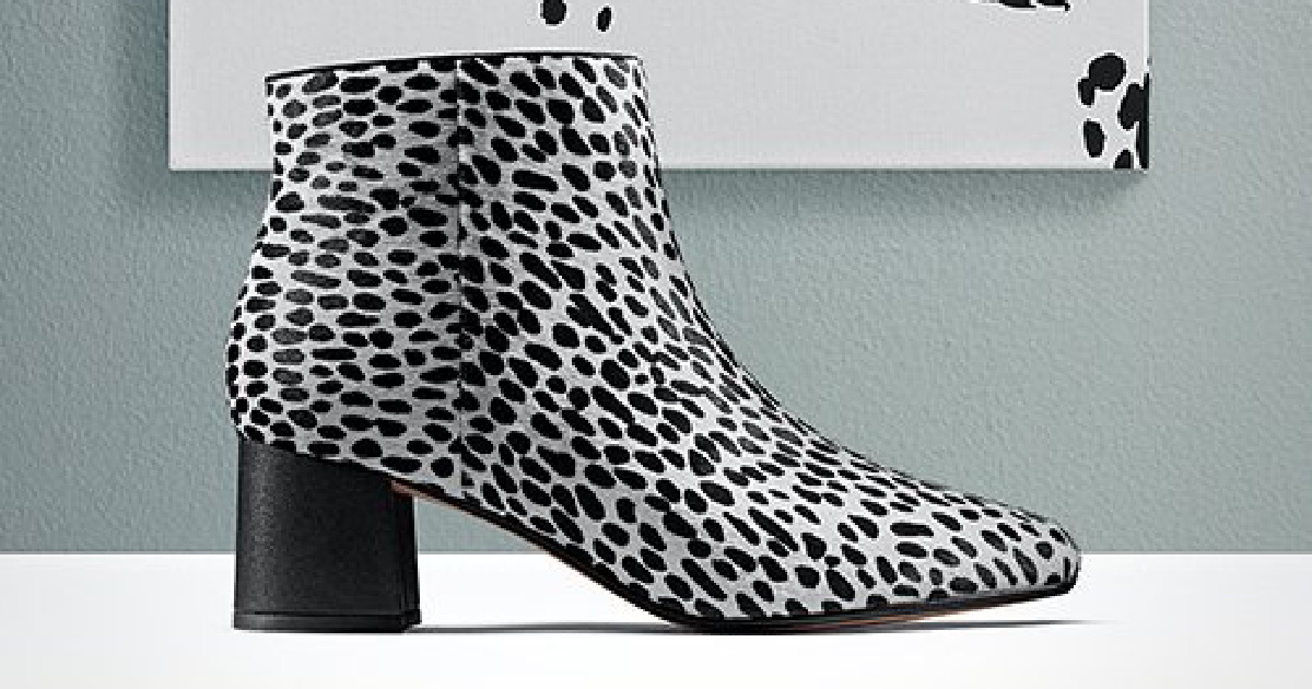 clarks black bootie