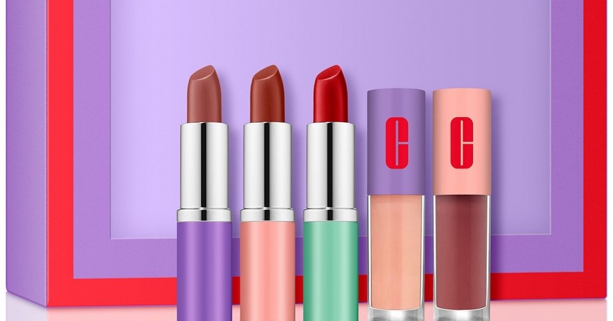 macy's clinique lipstick set