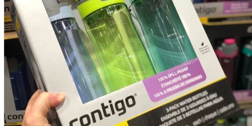Contigo Autoseal 24-Ounce Water Bottle 3-Pack Only $9.97 at Costco