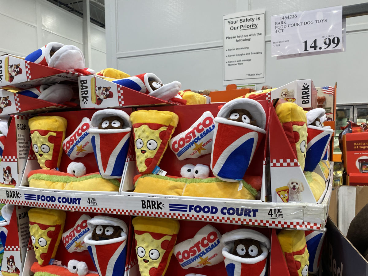 Costco Sells Dog Toys Featuring Your Favorite Food Court Items