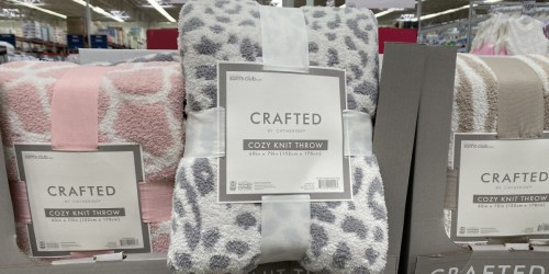 Barefoot Dreams Throw Blanket Dupe From $29.98 for Sam’s Club Members | In-store & Online