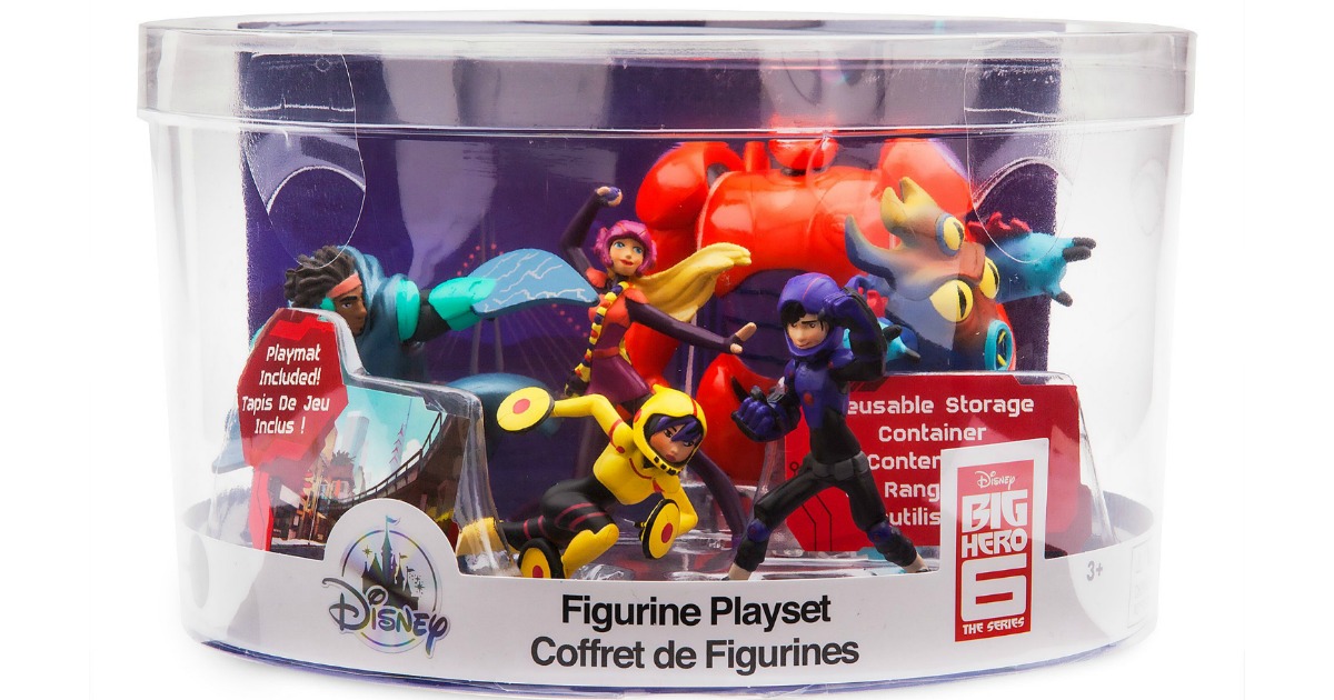 big hero 6 figurine playset