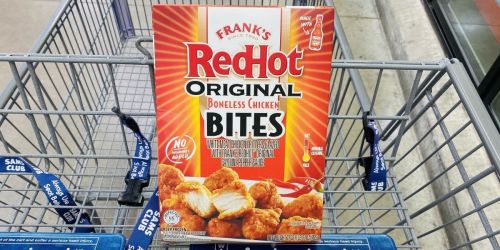 Frank’s Red Hot Chicken Bites 27oz Box Just $7.98 at Sam’s Club | Perfect for Game Day!