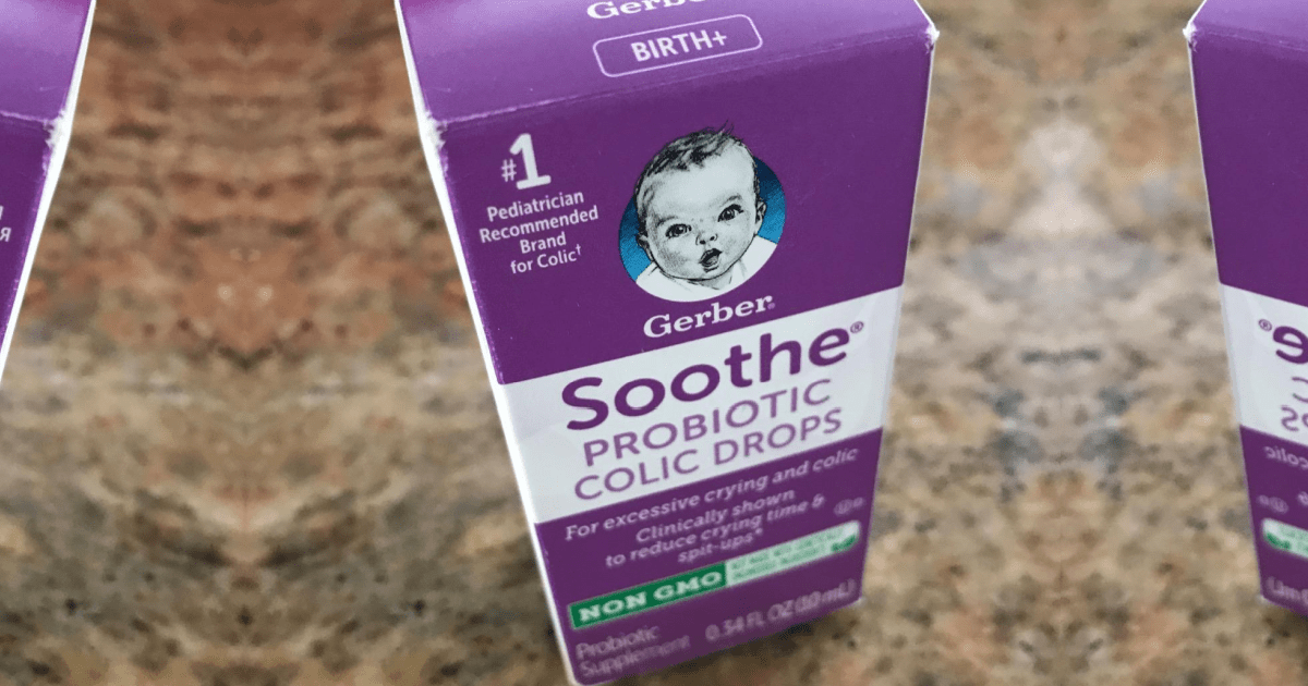 Gerber soothe hot sale probiotic