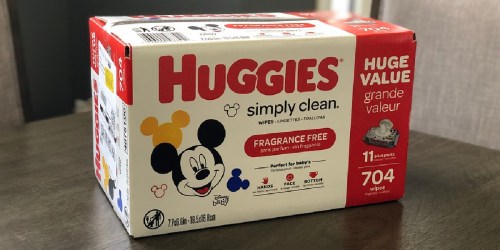 Huggies Simply Clean 704-Count Wipes Only $11 Shipped on Amazon (Regularly $16)
