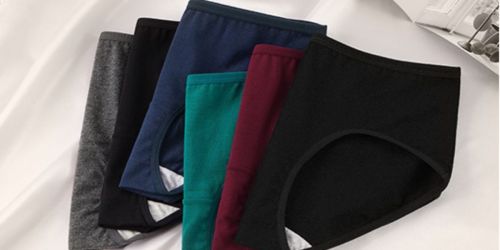 Women’s Hipster Cotton Underwear 6-Pack Only $15 on Amazon (Under $3 Each)