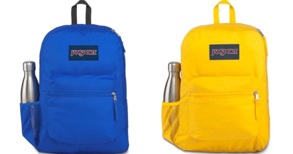 two Jansport backpacks