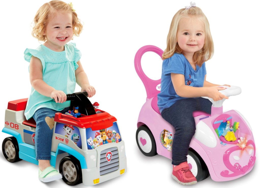 paw patrol interactive ride on play set