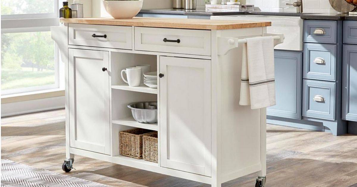 40% Off Home Depot Kitchen Storage + Free Shipping | Rolling Kitchen ...