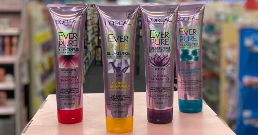 4 LOreal Ever Shampoos