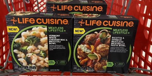 Life Cuisine Frozen Meals Just $1.83 at Target After Cash Back | Low Carb, High Protein or Meatless